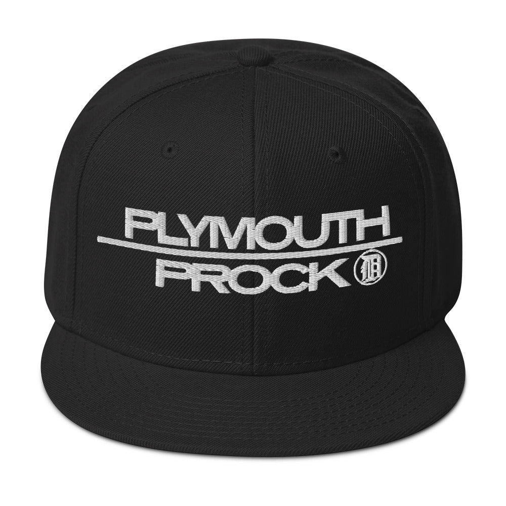 P.LYMOUTH- ROCK Snapback Hat