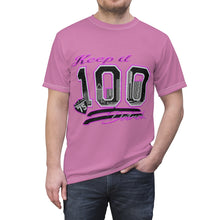 Load image into Gallery viewer, KEEP IT 100 D Unisex AOP Cut &amp; Sew Tee
